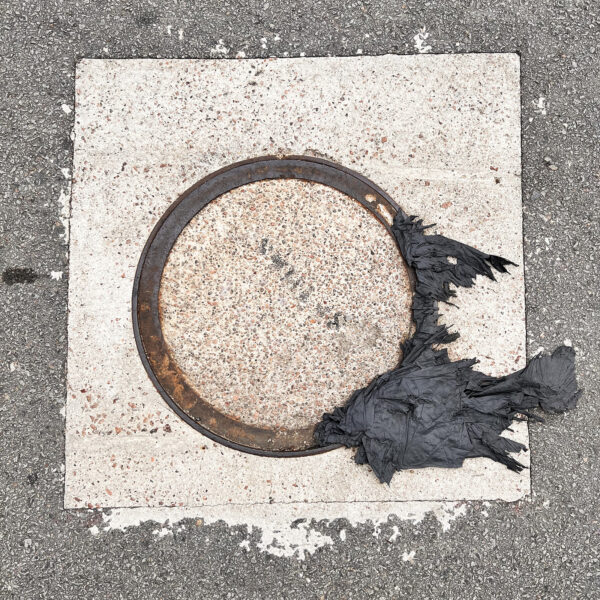 gicleé moab slickrock metallic 12" sq. flush mounted onto aluminum. equinox, mar. 2023